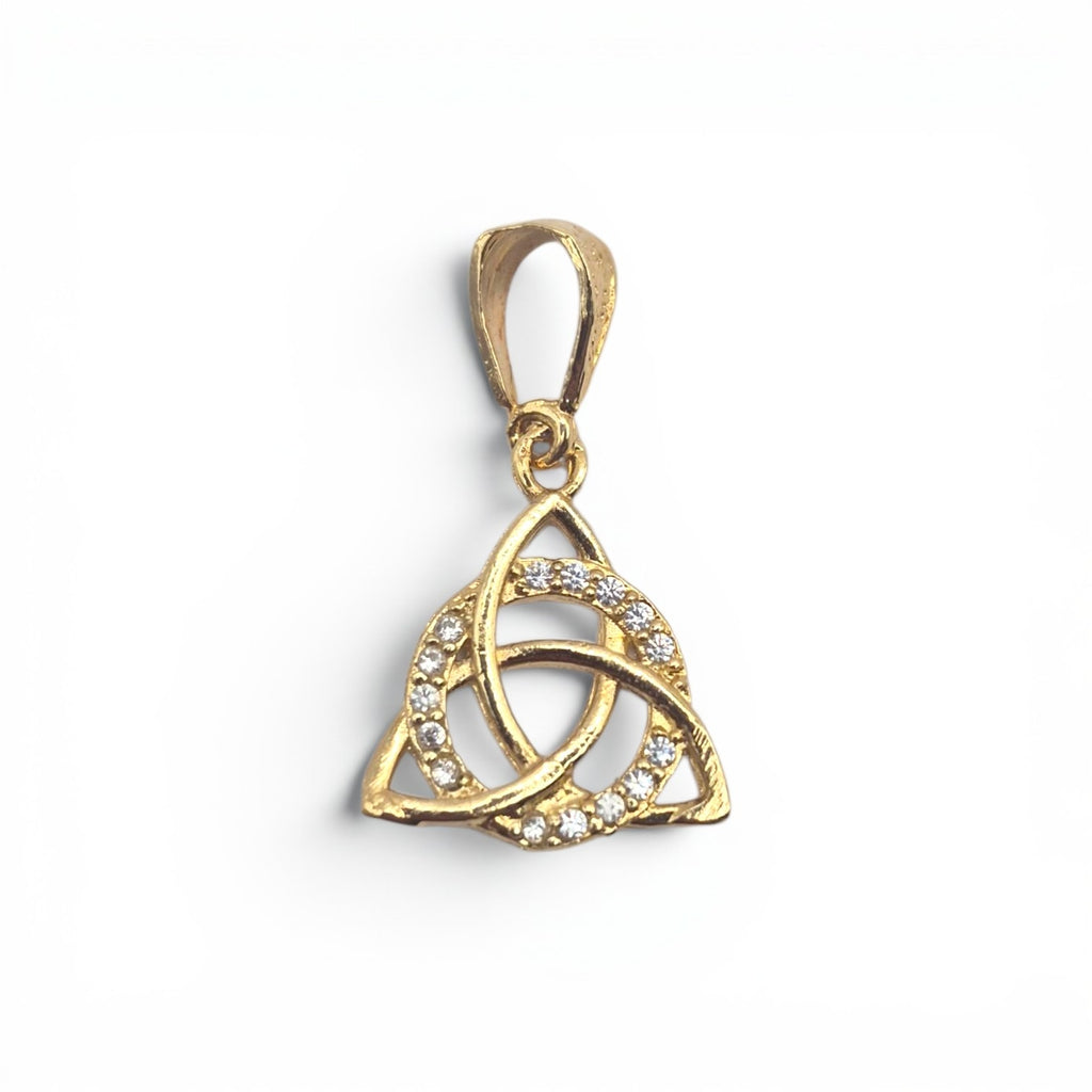 DIJE NUDO DE BRUJA MOD 002 BAÑO DE ORO 14K