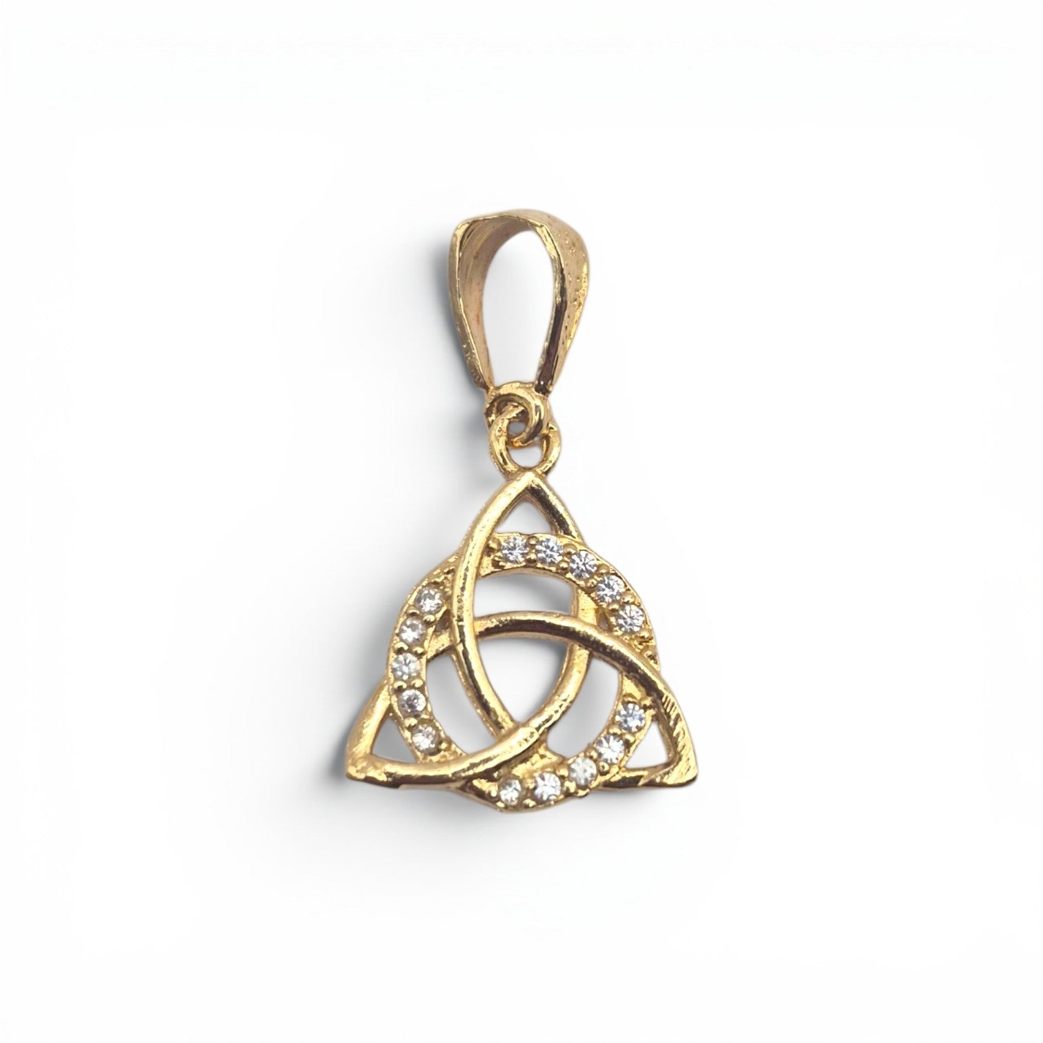 DIJE NUDO DE BRUJA MOD 002 BAÑO DE ORO 14K