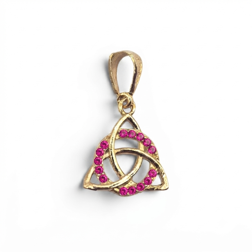DIJE NUDO DE BRUJA MOD 002 BAÑO DE ORO 14K
